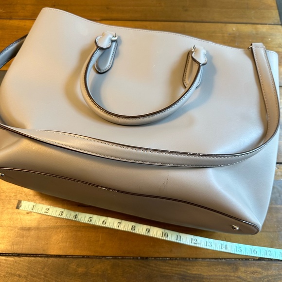 RALPH LAUREN Lauren Tote Dove Gray Leather - Picture 13 of 13